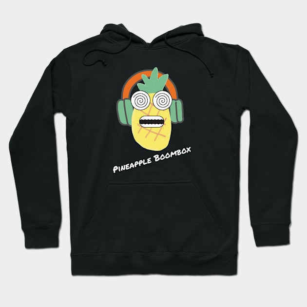 Pineapple Boombox Hoodie by Dreanpitch